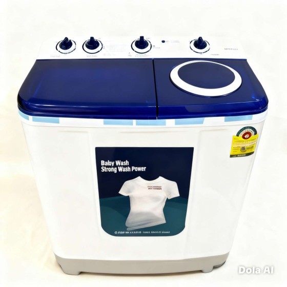 AUS-LG, ຈັກຊັກເຄື່ອງສອງຖັງ, 13KG, ຮັບປະກັນ 1 ປີ