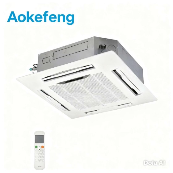 Aokefeng, 48000BTU, ປະຫຍັດໄຟຟ້າ, ງຽບ, ເຮັດຄວາມເຢັນແຮງ, ເຄື່ອງປັບອາກາດ, ຮັບປະກັນ 1 ປີ