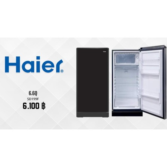 ປະເທດໄທ, Haier, 6.6Q, ຕູ້ເຢັນ, ຮັບປະກັນ 1 ປີ