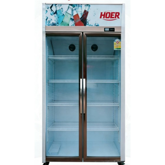 HOER, ตู้แช่แข็ง 2 ประตู, 90cmX55cmX190cm