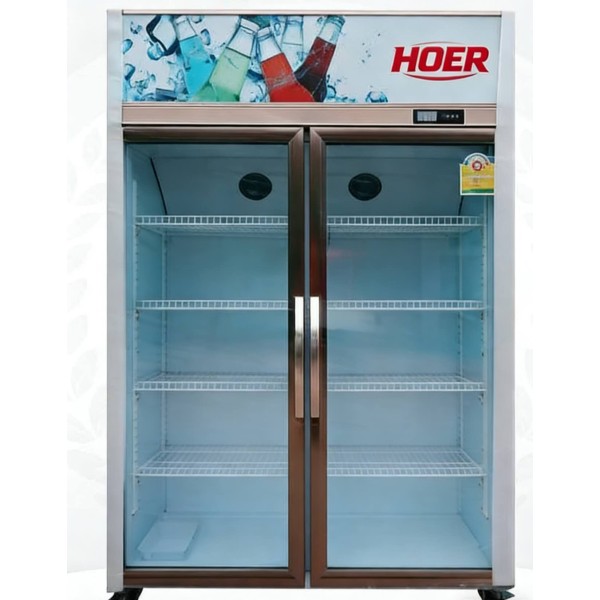 HOER, Double Door Freezer, 120cm x 55cm x 200cm