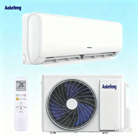 Aokefeng, 9000BTU, ປະຫຍັດໄຟຟ້າ, ງຽບ, ເຢັນແຮງ, ຮັບປະກັນ 1 ປີ